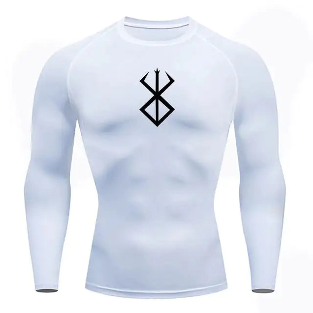 Long Sleeve Anime Berserk Compression Shirt