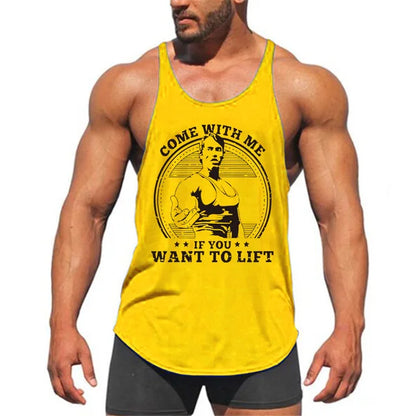 Lifting Relief Body building stringer tank yellow lift