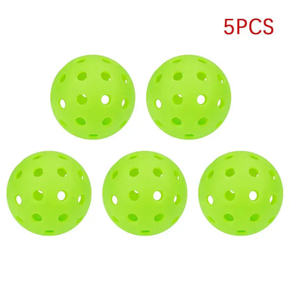 Lifting Relief Pickleball 5pack balls green