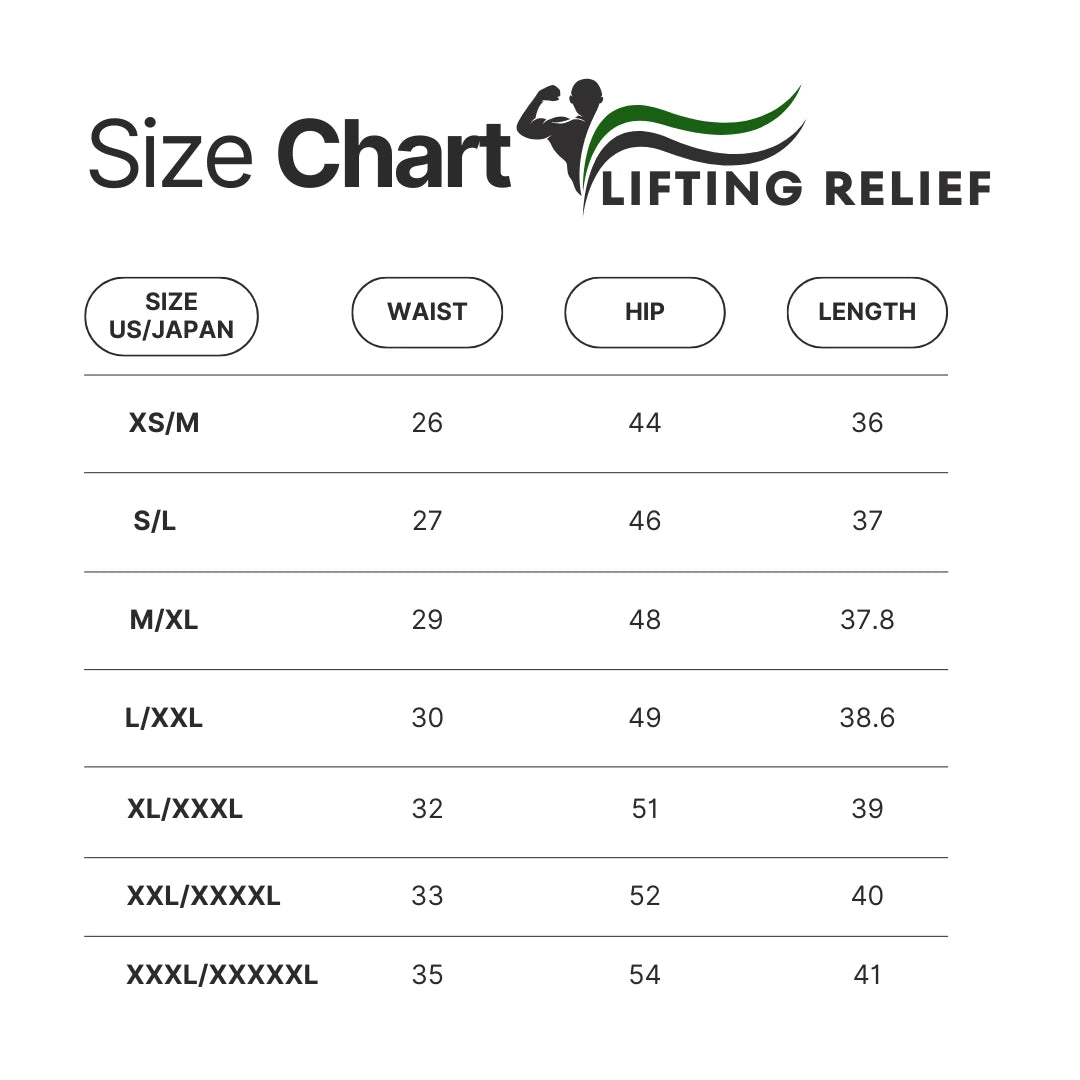 Lifting Relief Size Chart harem jogger pants