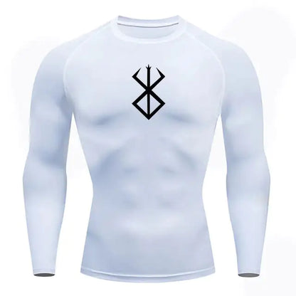 Long Sleeve Anime Berserk Compression Shirt