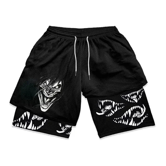 Beastly Anime Compression Shorts